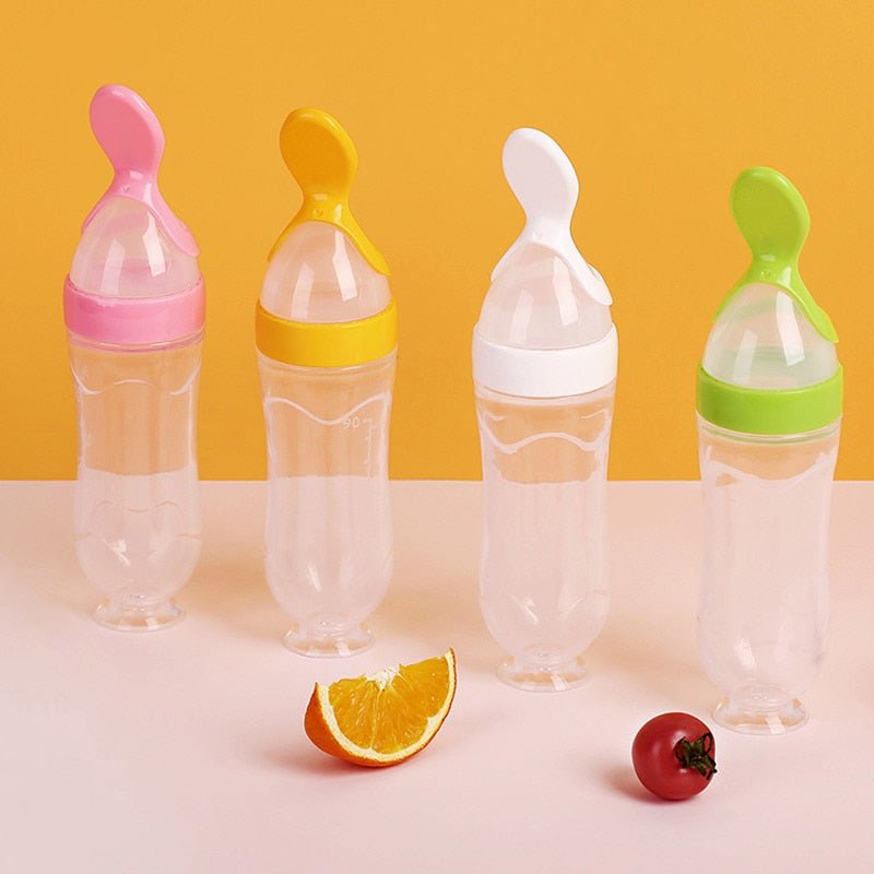 Biberon avec cuillère pour nouveau-né | EasyBottle™ - Gentle Tots