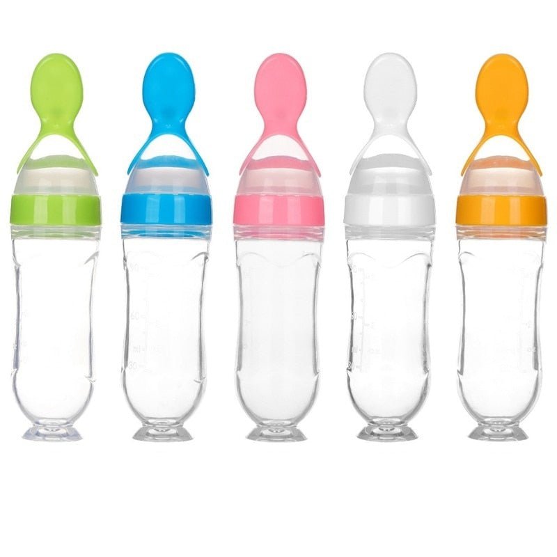 Biberon avec cuillère pour nouveau-né | EasyBottle™ - Gentle Tots