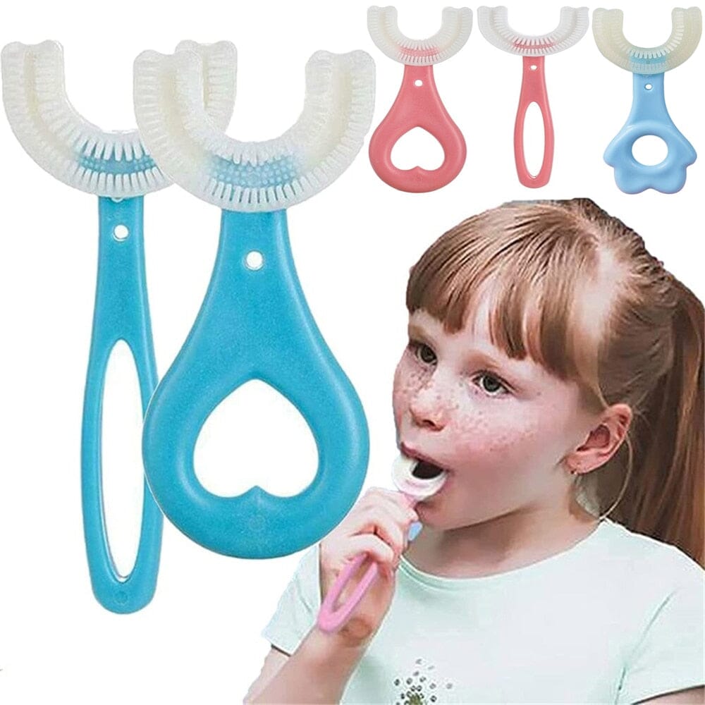 U360°Teeth™ - Brosse à dents 2.0 | Enfants - Gentle Tots