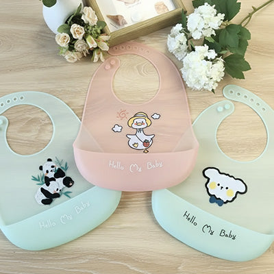 Bavoir silicone bébé