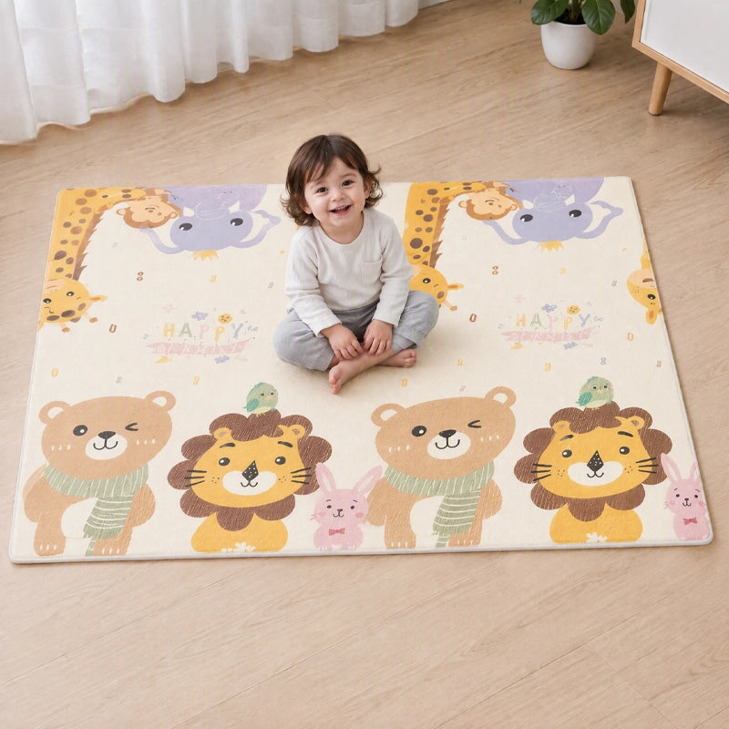 Détail texture mousse tapis d'éveil Gentle Tots