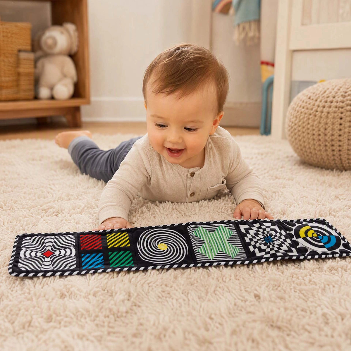 Livre bébé en tissu - utilisation