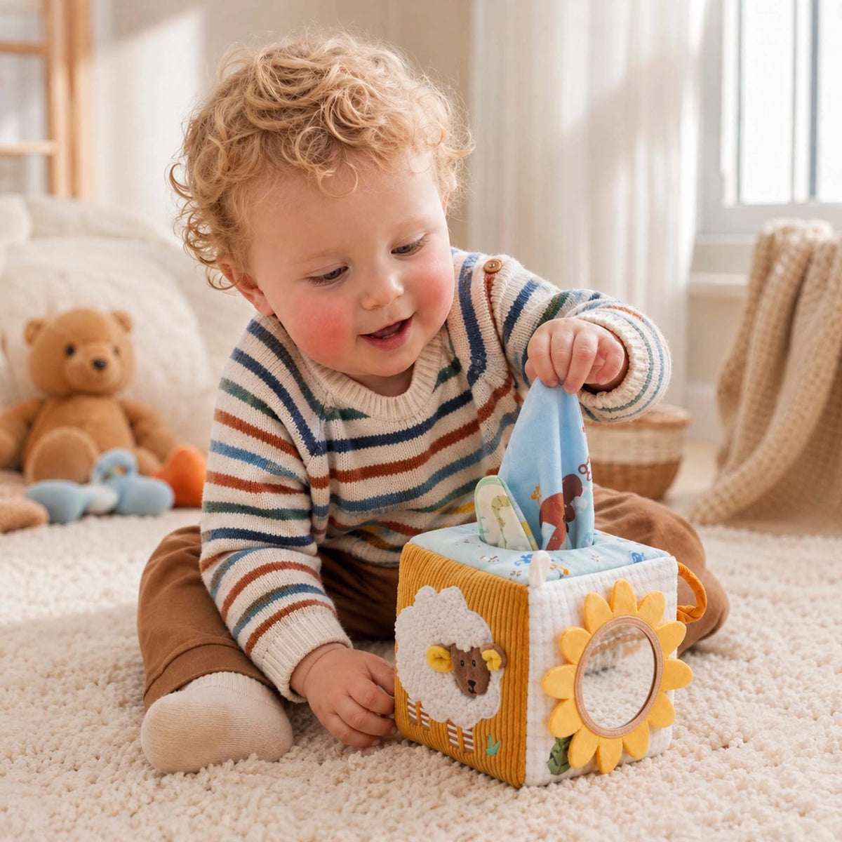 Cube d'éveil multi-activités