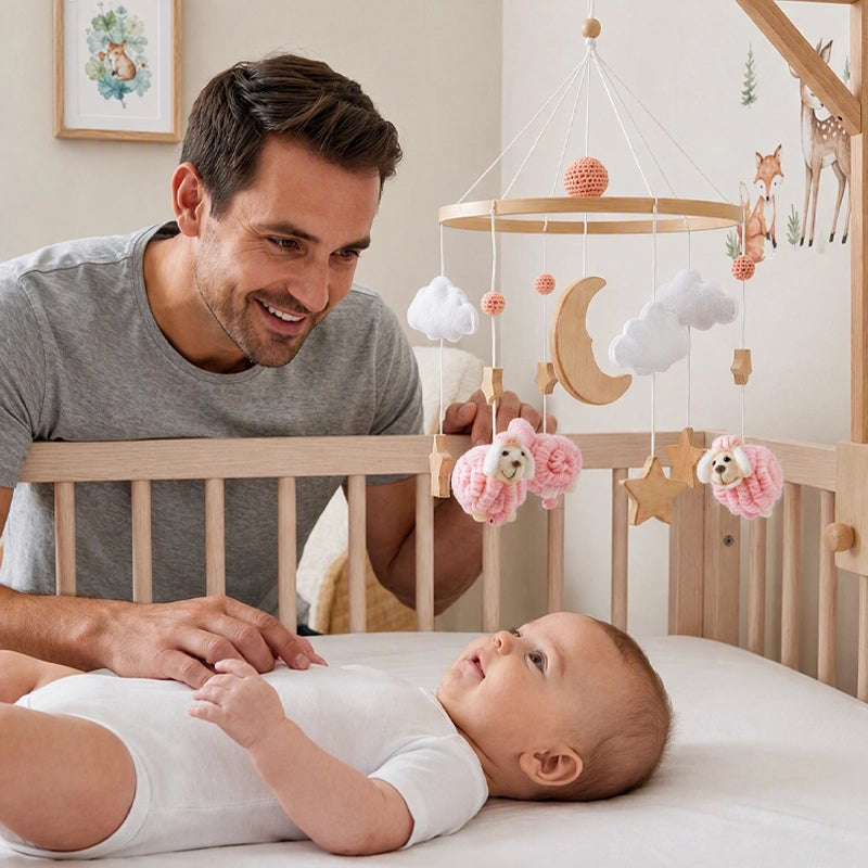 Mobile bébé pour lit