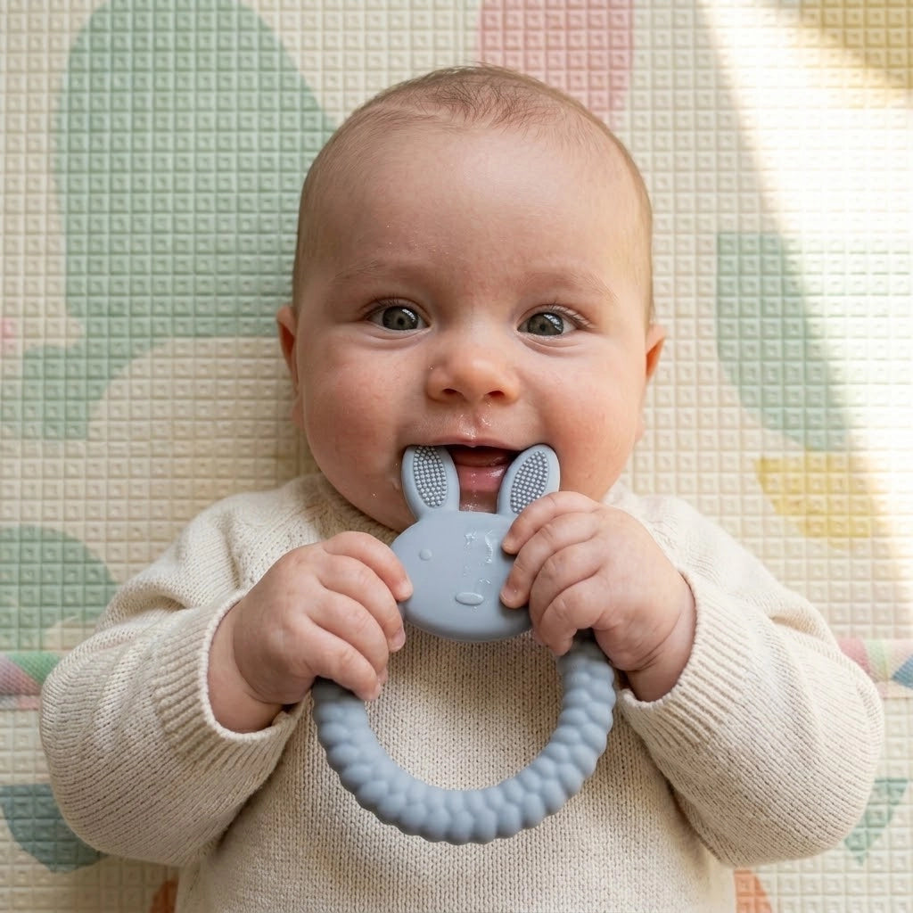 Anneau de dentition silicone Gentle Tots